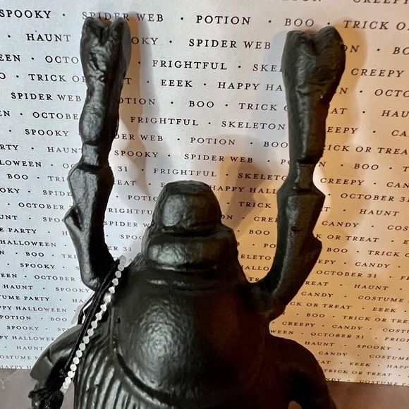 haunted manor | Holiday | Halloween Large Black Metal Beetle Spooky ...